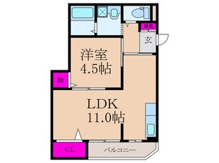 ア－バンライフ高槻Ⅲの物件間取画像